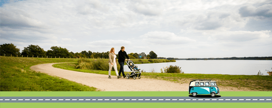 Spazieren in Landal Dwergter Sand