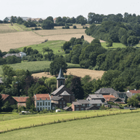 De hoogte in bij de Limburgse heuvels