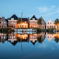 Uitwaaien aan het Friese Lauwersmeer