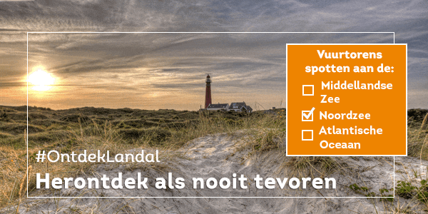 Vuurtorens spotten aan de kust