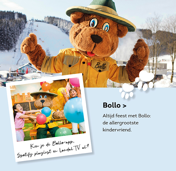 Bollo: de allergrootste kindervriend. Ken je de Bollo-app, Spotify playlist & Landal TV al?