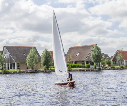 Aan het water
